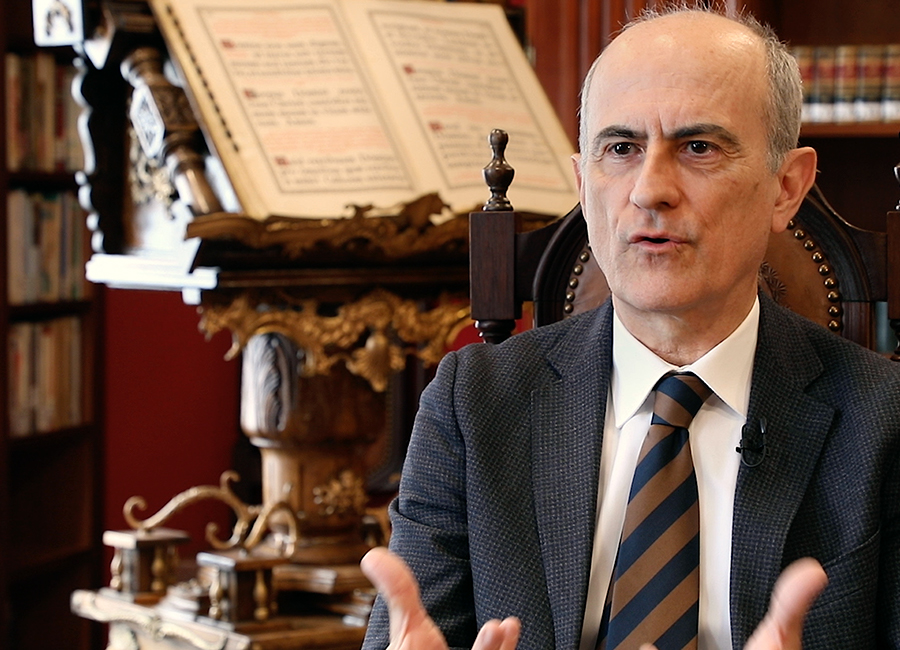 D. Luis Cano Medina, doctor en Teología por la Pontificia Universidad de la Santa Croce (Roma, Italia)